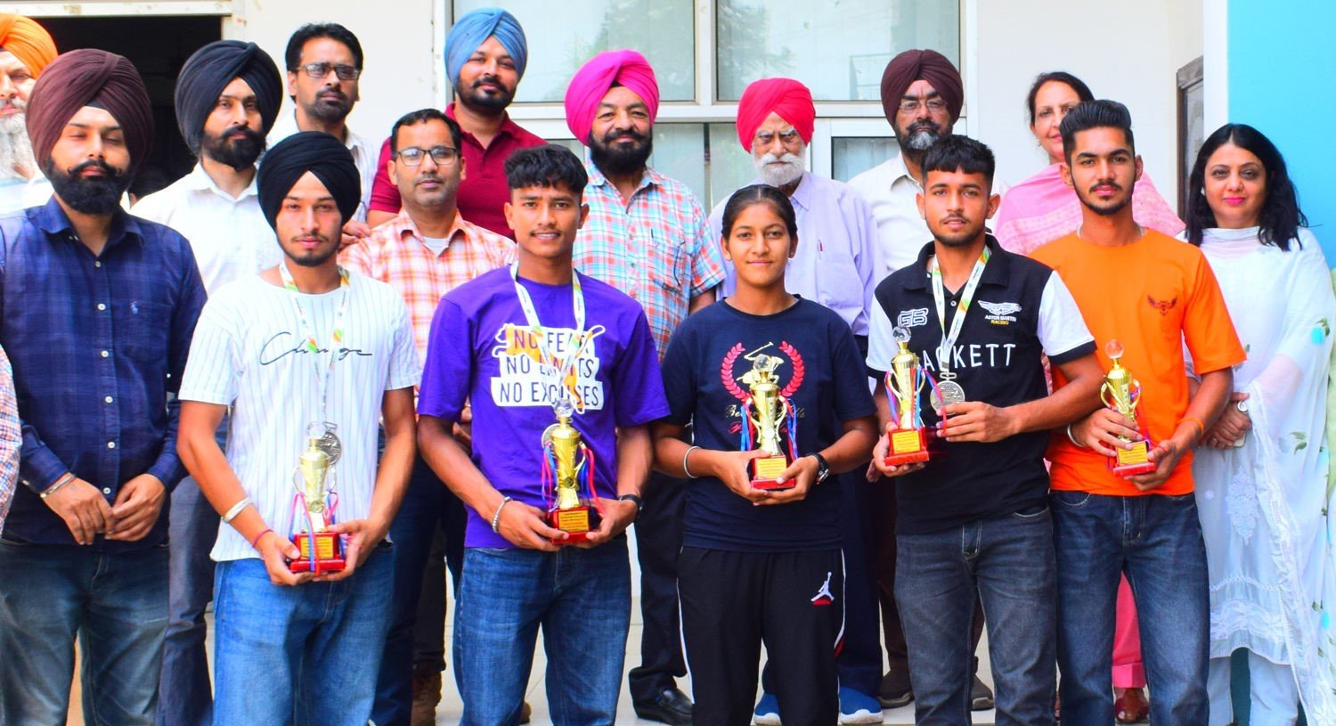 Rowing players of Bela College won silver medal in Khelo India Games